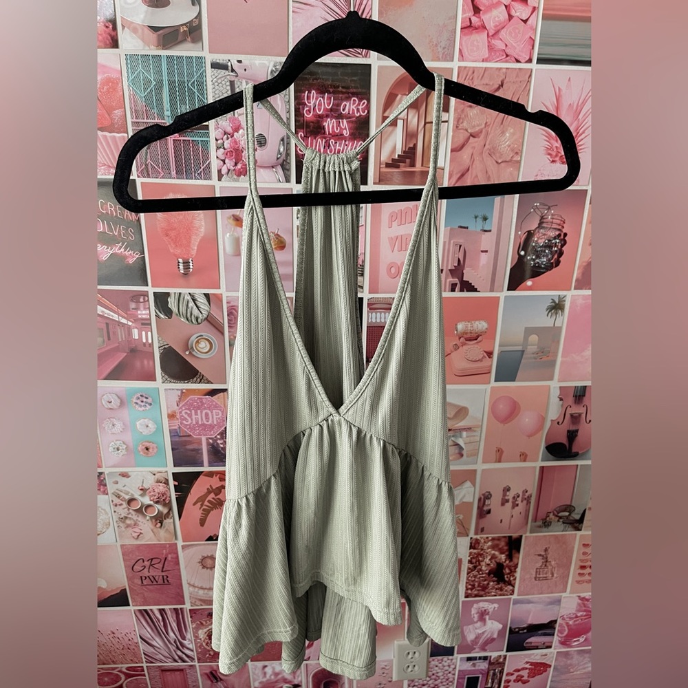 Boutique Green Tank